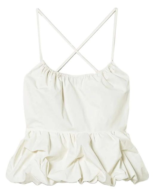 Twinset White Poplin Top