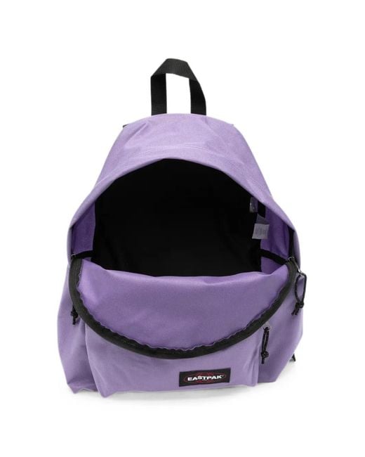 Eastpak Purple Padded Pak'R Logo-Patch Backpack