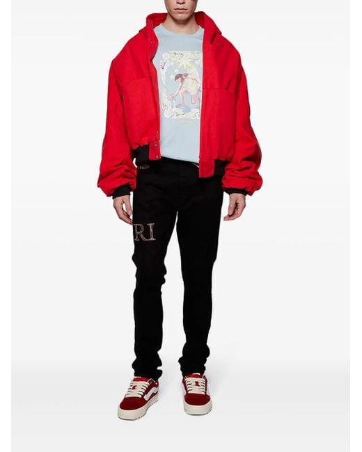 Vans Red Knu Skool Mte-1 Lx Sneakers for men