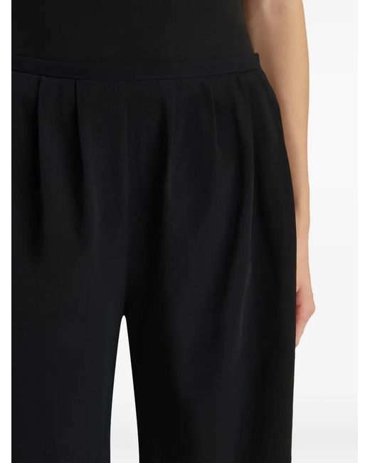Khaite Black Cotton Shorts