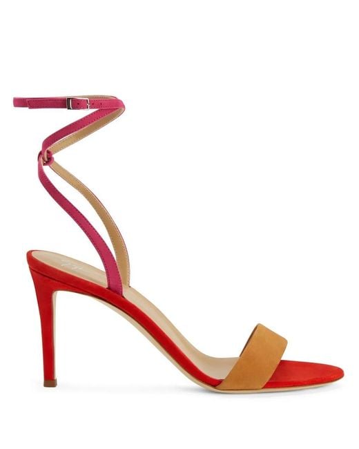 Giuseppe Zanotti Red 85Mm Erwan Sandals