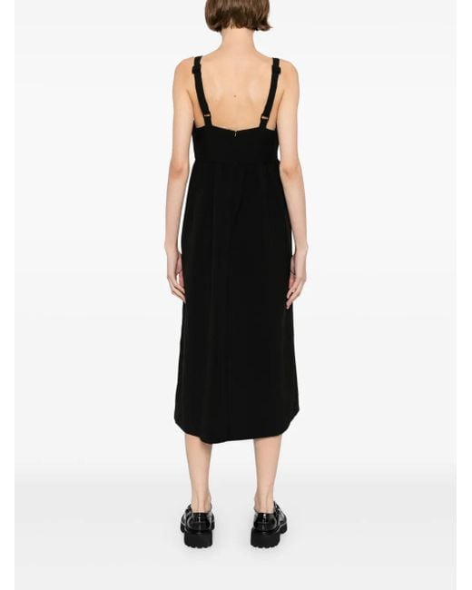 To b. by agnès b. Black Strap Dress
