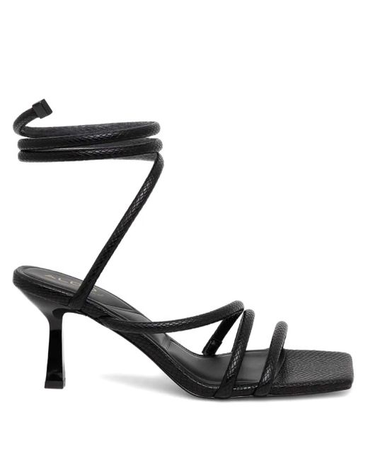 ALDO Black 70mm Twirly Sandals