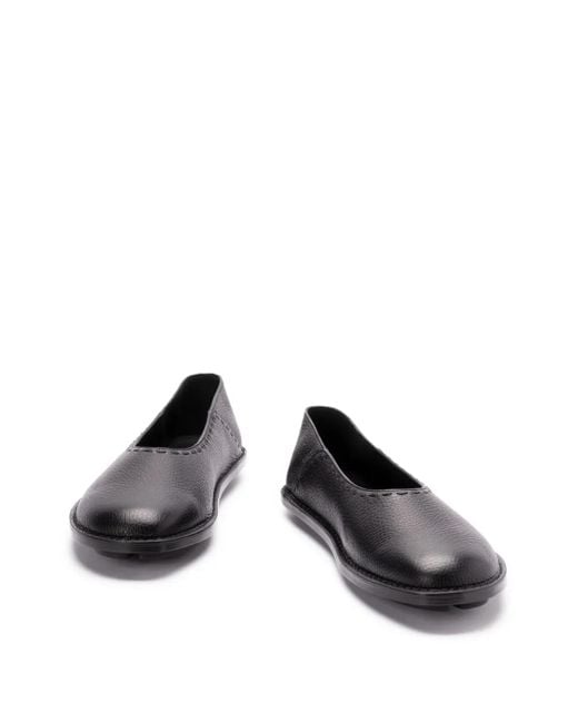 Fendi Black Leather Slippers for men