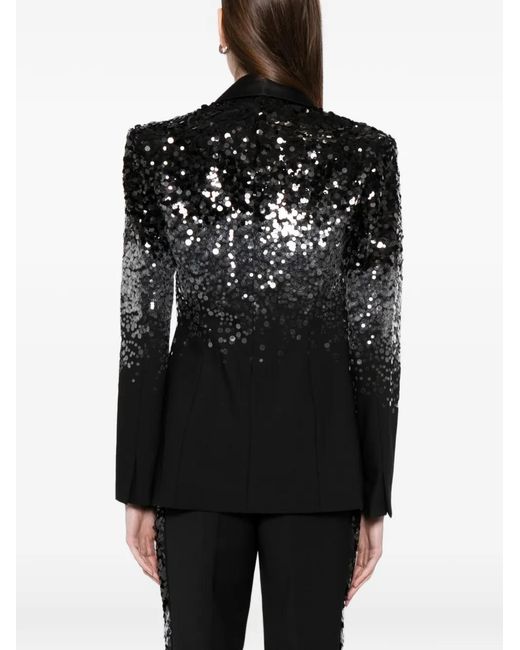 Karl Lagerfeld Black Karl Studio Degrade Blazer