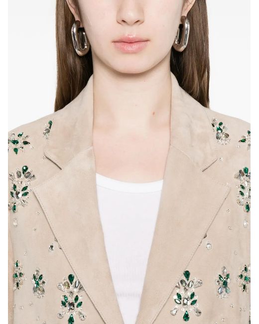Chaqueta Con Botones S.W.O.R.D de color Natural