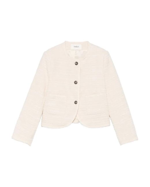 Chaqueta Alfie Con Botones Ba&sh de color White