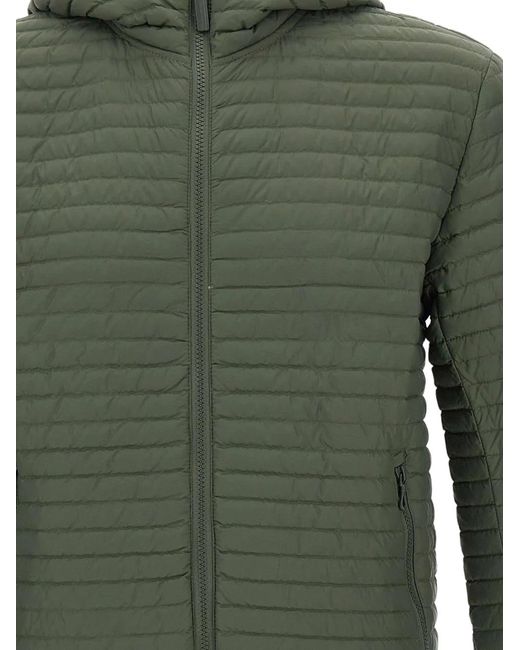 Colmar Green Hooded Zip-Up Jacket for men