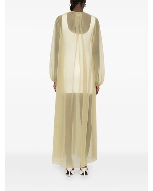 Forte_forte White Long Sleeve Coat