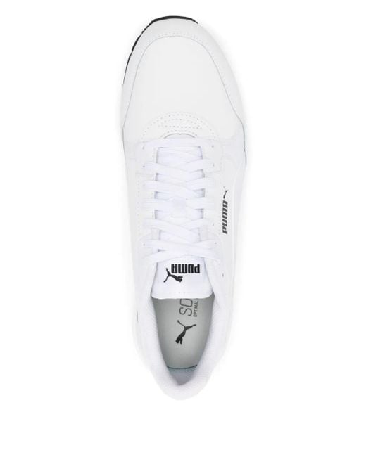 PUMA White St Runner V4 Sneakers