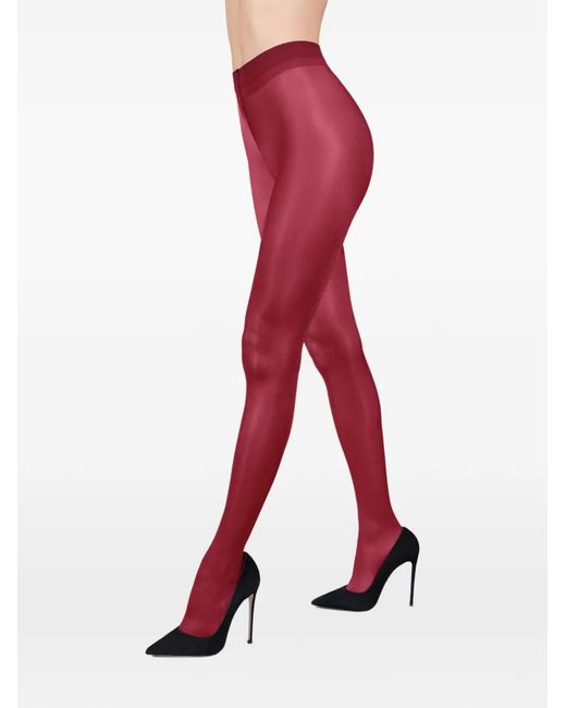 Maison Close Red Obsession Sheer Finish Tights