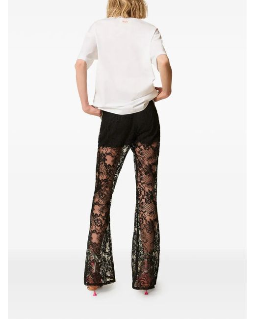 Twinset Black X Myfo Flared Trousers