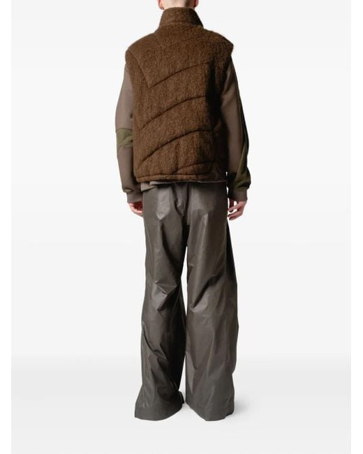 Yoshio Kubo Brown Shaggy Twist Vest