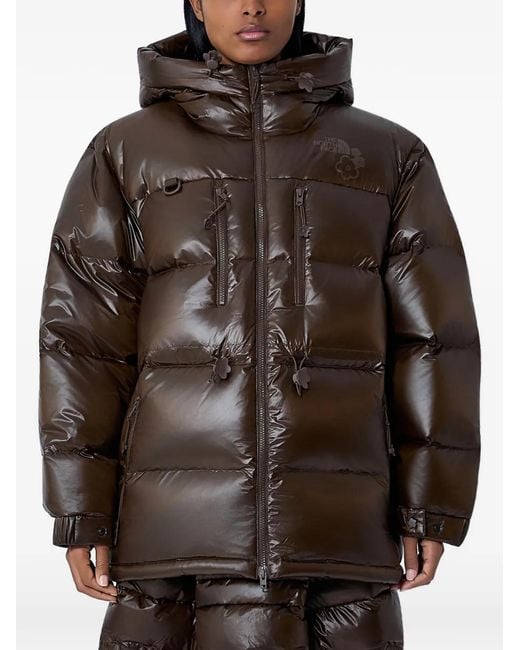 The North Face Brown X Cecilie Bahnsen's Himalayan Puffer Jacket