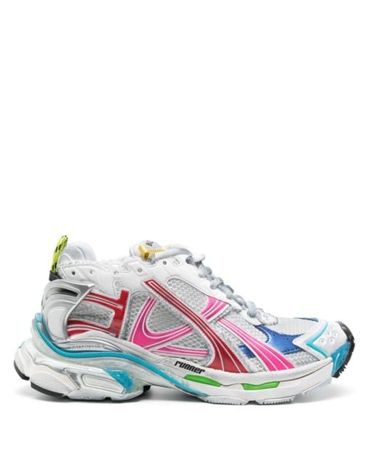 Balenciaga Runner Sneakers Met Vlakken in het Multicolor voor heren