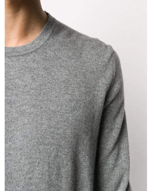 Pringle of Scotland Gray Relaxed-Fit Cashmere Jumper for men