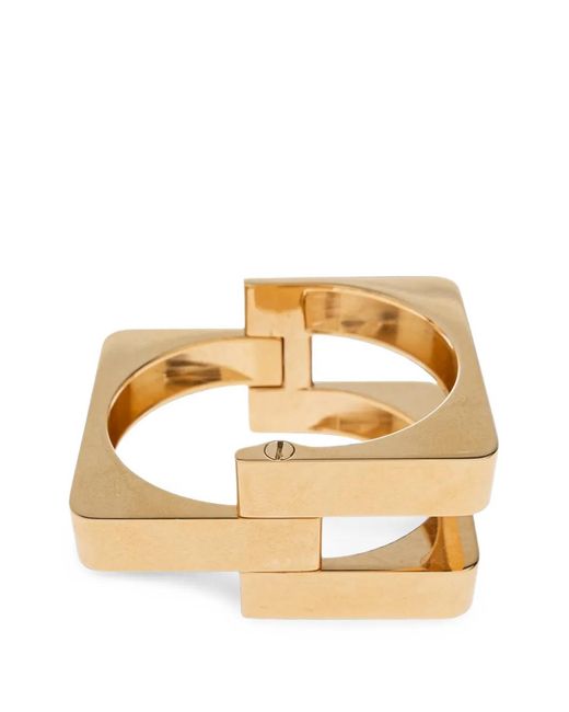 Ferragamo Metallic Cut-Out Bracelet