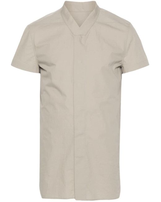 Rick Owens Golf cotton shirt in Natural für Herren