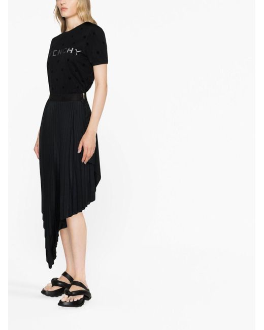 Givenchy Black T-Shirt im Layering-Look
