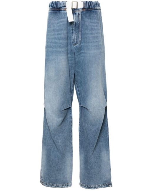 DARKPARK Blue Jordan Wide-leg Jeans for men