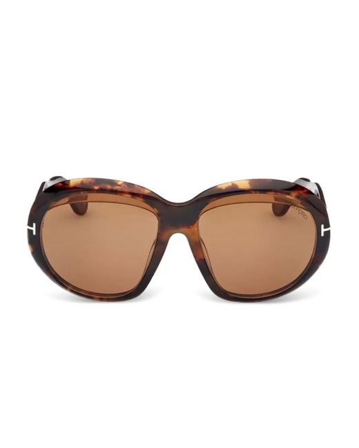 Tom Ford Oval Alt Fit Sunglasses