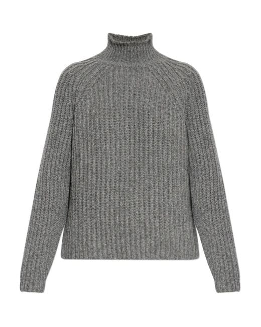 Sease Gray Ribbeturtleneck Knitwear