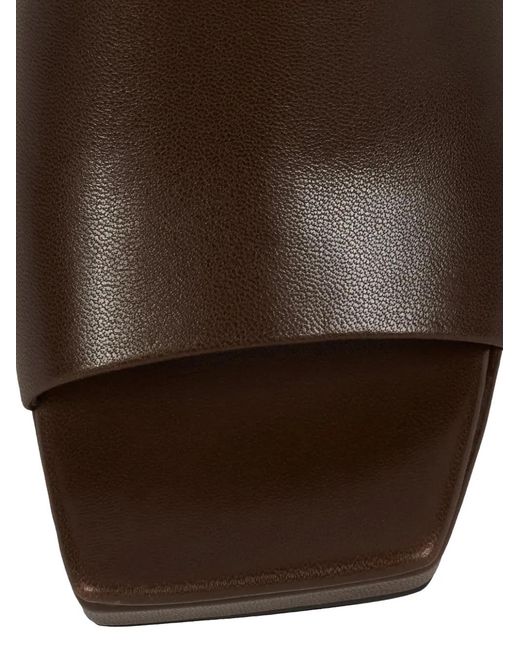 Jeffrey Campbell Brown Dress-Code Platform Sandals