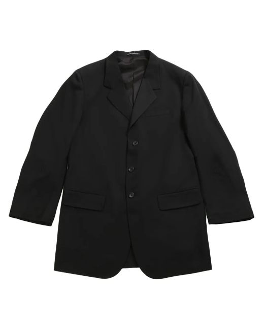 メンズ Yohji Yamamoto Wool Blazer Black