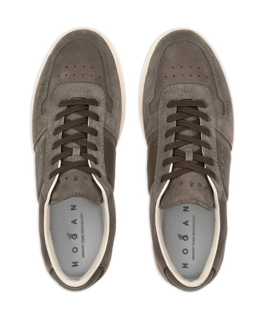 Hogan Brown H668 Sneakers for men