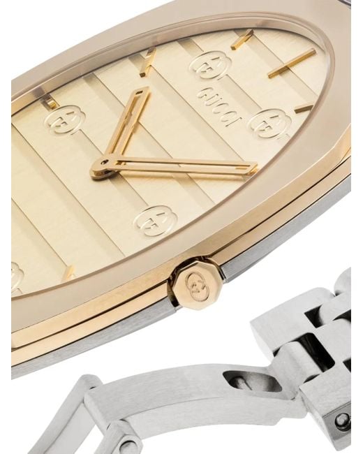 Gucci White 25H 38Mm