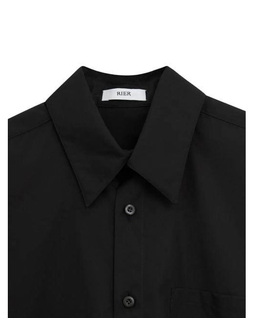Camicia Mini di Rier in Black da Uomo