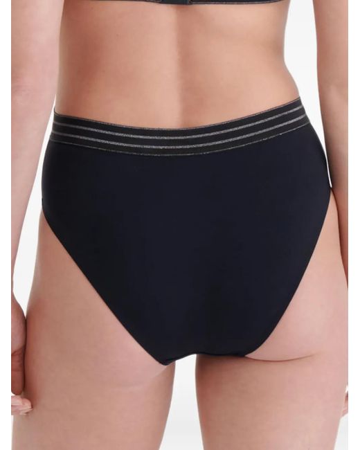 Eres Black Évasion Cut-Out Swimsuit
