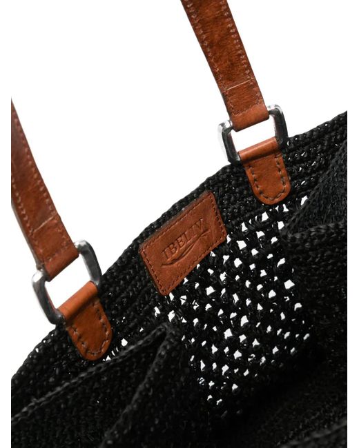 IBELIV Black Irina Tote Bag