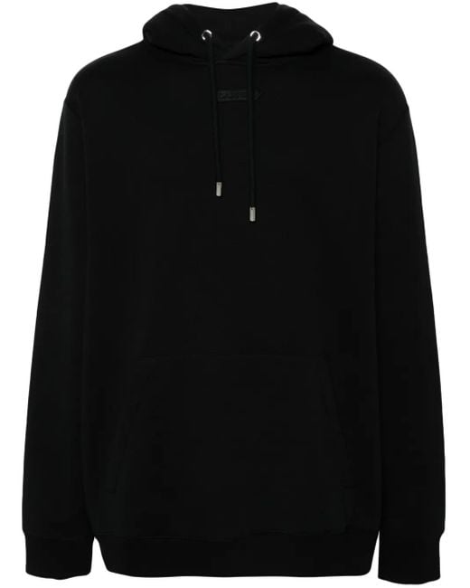 Lanvin Black Hoodie Patch for men