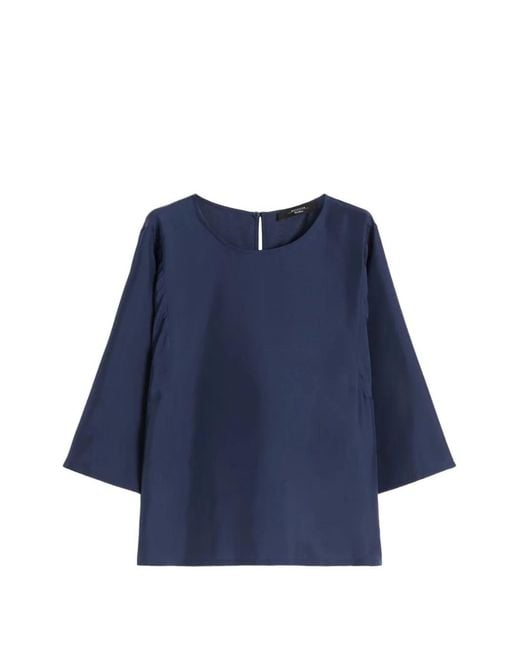 Weekend by Maxmara Blue Fastoso Blouse