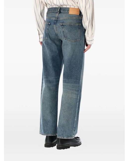 sunflower Blue Logo-Patch Jeans for men