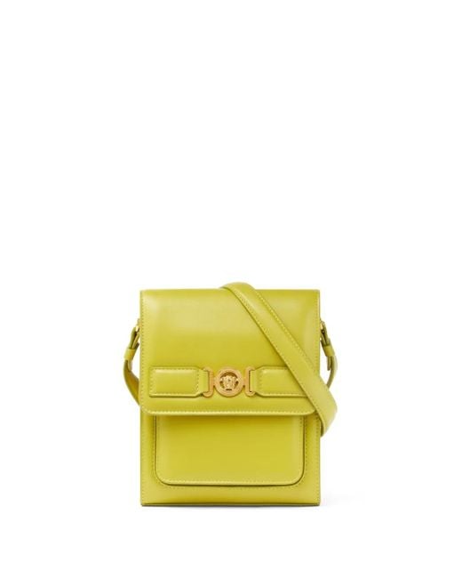 メンズ Versace メドゥーサ ビギー ショルダーバッグ Yellow