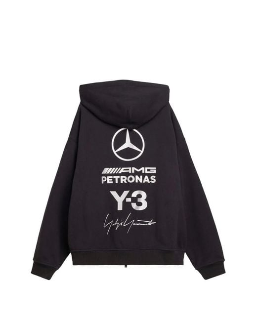Y-3 メンズ ブルー X Mercedes ジップ パーカーの通販はau PAY