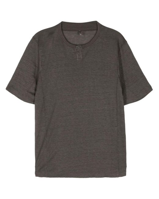Camiseta con cuello redondo Transit de hombre de color Gray