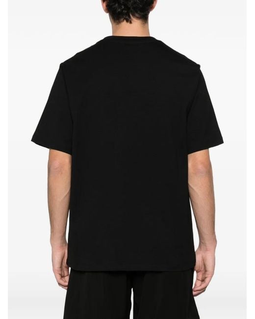 Amiri Black Varsity Patch T-Shirt for men