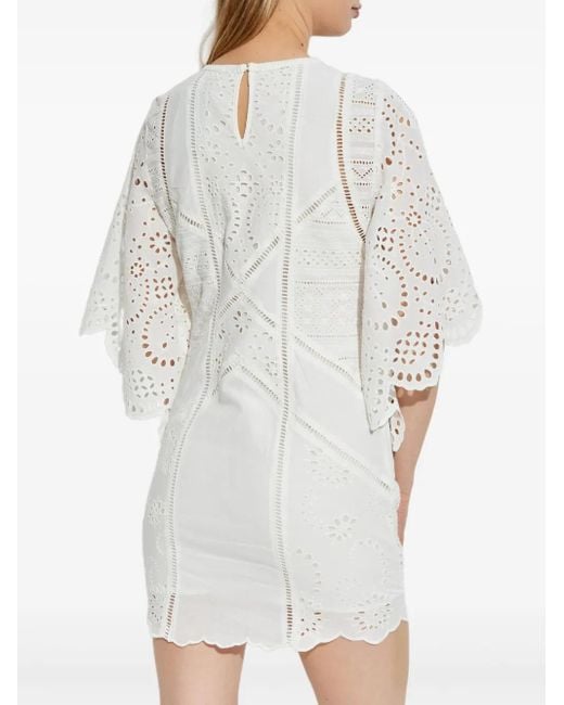 Abito Corto Luci di AllSaints in White