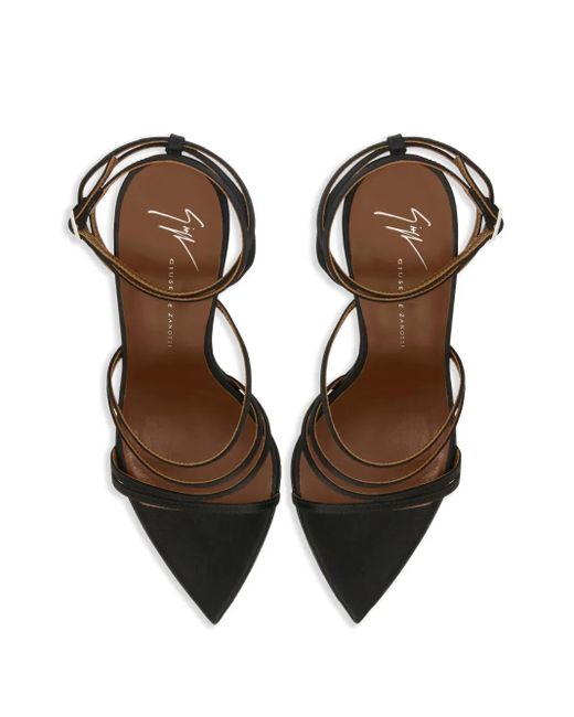 Giuseppe Zanotti White 105Mm Intriigo Claire Sandals