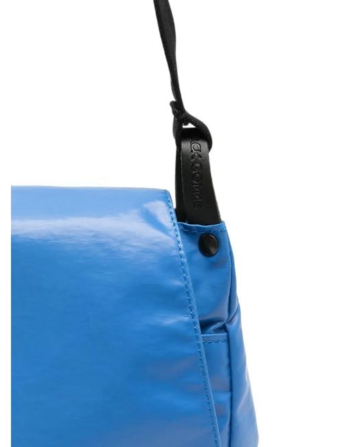 Jack Gomme Blue Adjustable-Strap Shoulder Bag