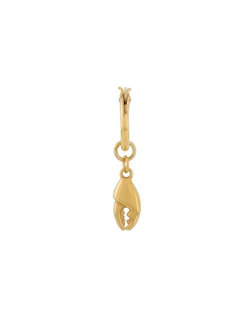True Rocks White Crab Claw Single Earring