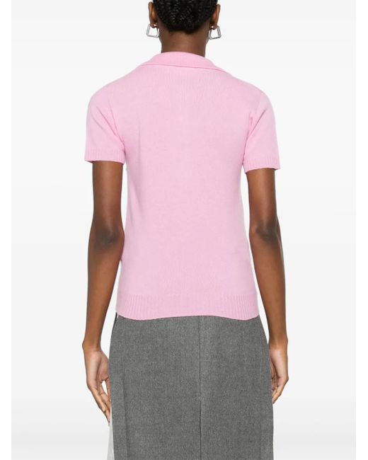 Blumarine ロゴ ポロシャツ Pink
