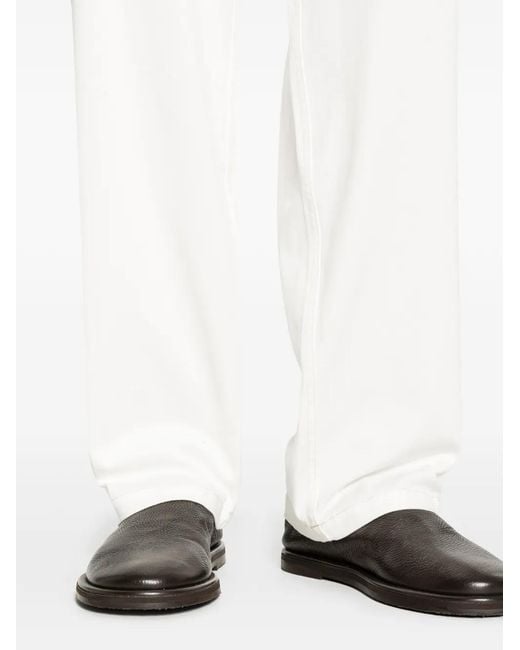 Samsøe & Samsøe White Buttoned Trousers for men