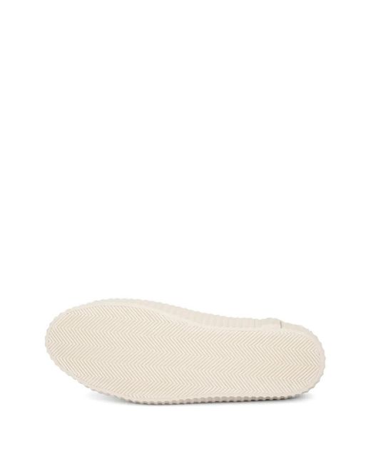 Springa Blue Wavy Ridged-Sole Sneakers for men
