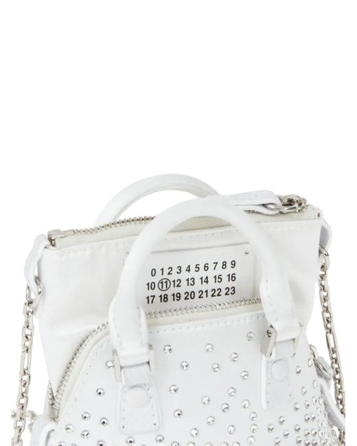 メンズ Maison Margiela 5ac Cinema Inferno Baby ショルダーバッグ White