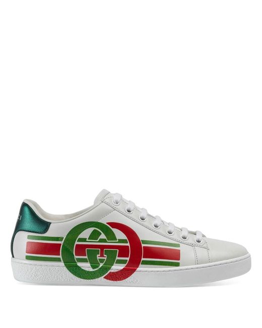 Gucci White New Ace Sneaker
