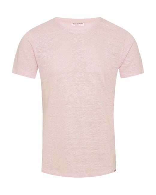Orlebar Brown Pink Ob T-Shirt for men